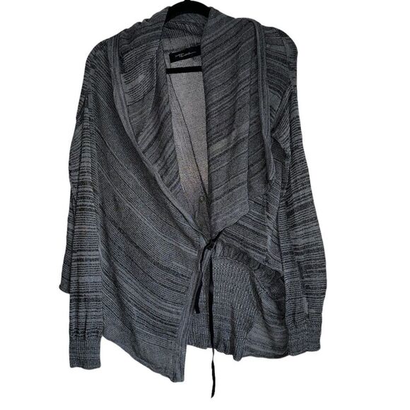 Area by Barbara Bologna s/s 2015 gray 100% viscose cardigan wide collar size s